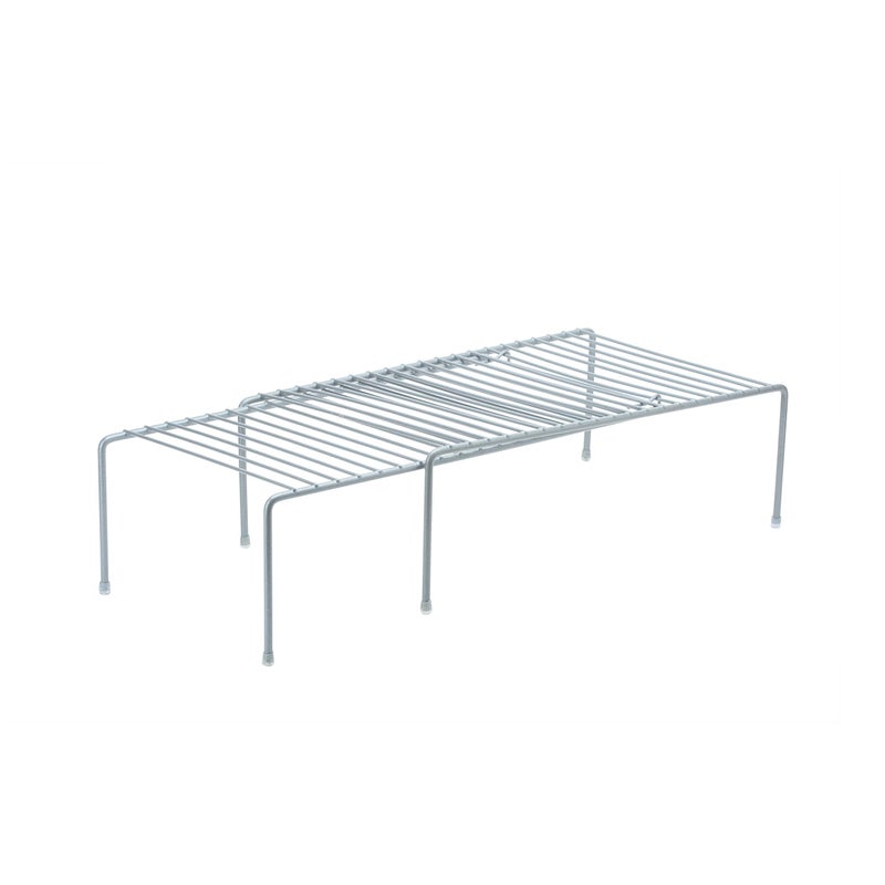 Kitchen Details Kitchen Detail Expandable Helper Shelf | Cabinet & Countertop Organization | Pantry | Space Saver Storage | White - Image 2